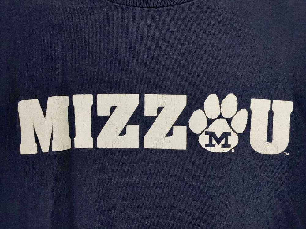 Vintage VTG Men's Blue Mizz U Missouri Tigers Log… - image 3