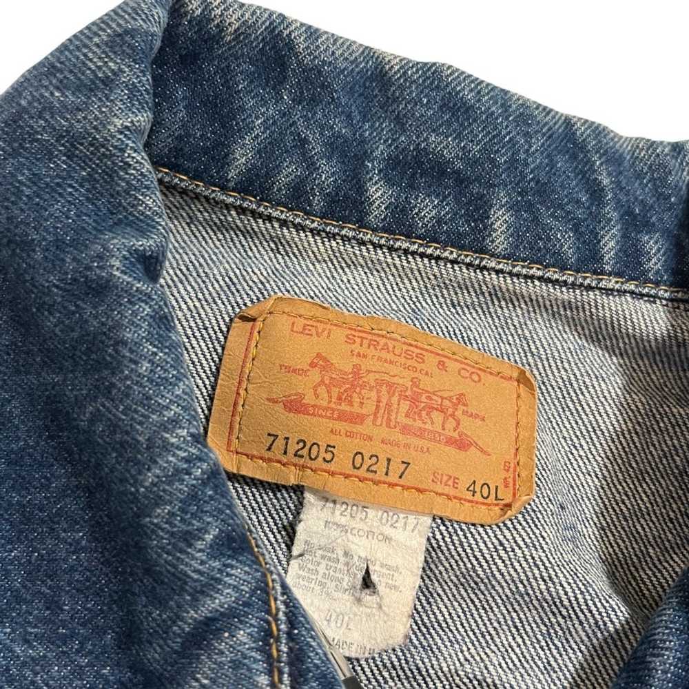 Levi's × Made In Usa × Vintage 80s Levi’s Type II… - image 4