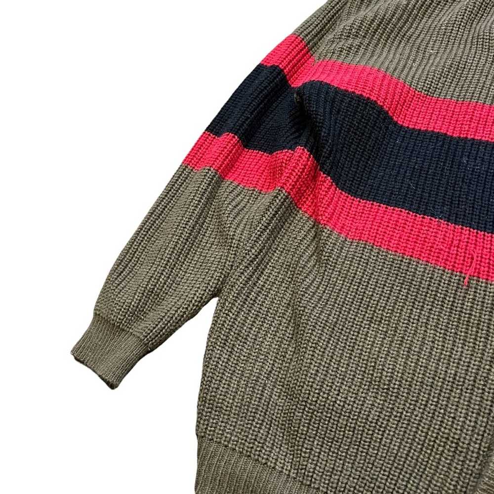 Art × Vintage Vintage Zepellin Striped Cardigan S… - image 2