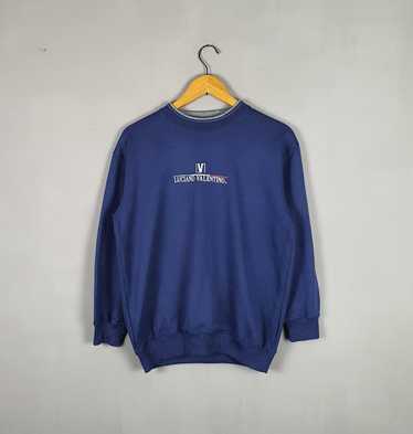 Japanese Brand LUCIANO VALENTINO 1990s sweatshirt… - image 1