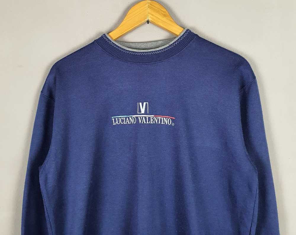 Japanese Brand LUCIANO VALENTINO 1990s sweatshirt… - image 4