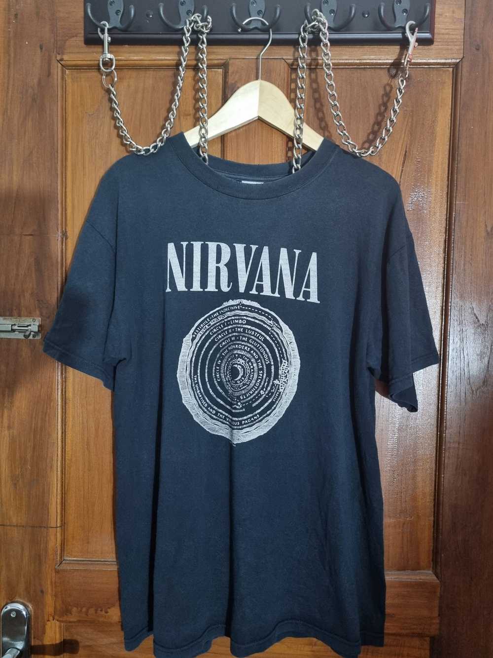Vintage Nirvana Vestibule Tag Anvil Size L - image 1