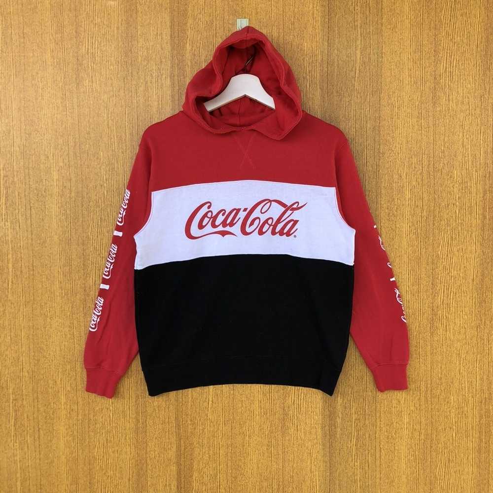 Coca Cola × Vintage Vintage Coca Cola Hoodie Bog … - image 1