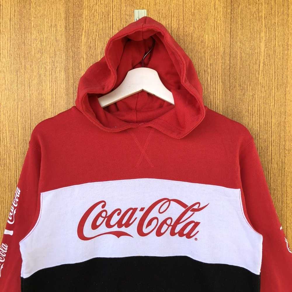 Coca Cola × Vintage Vintage Coca Cola Hoodie Bog … - image 5