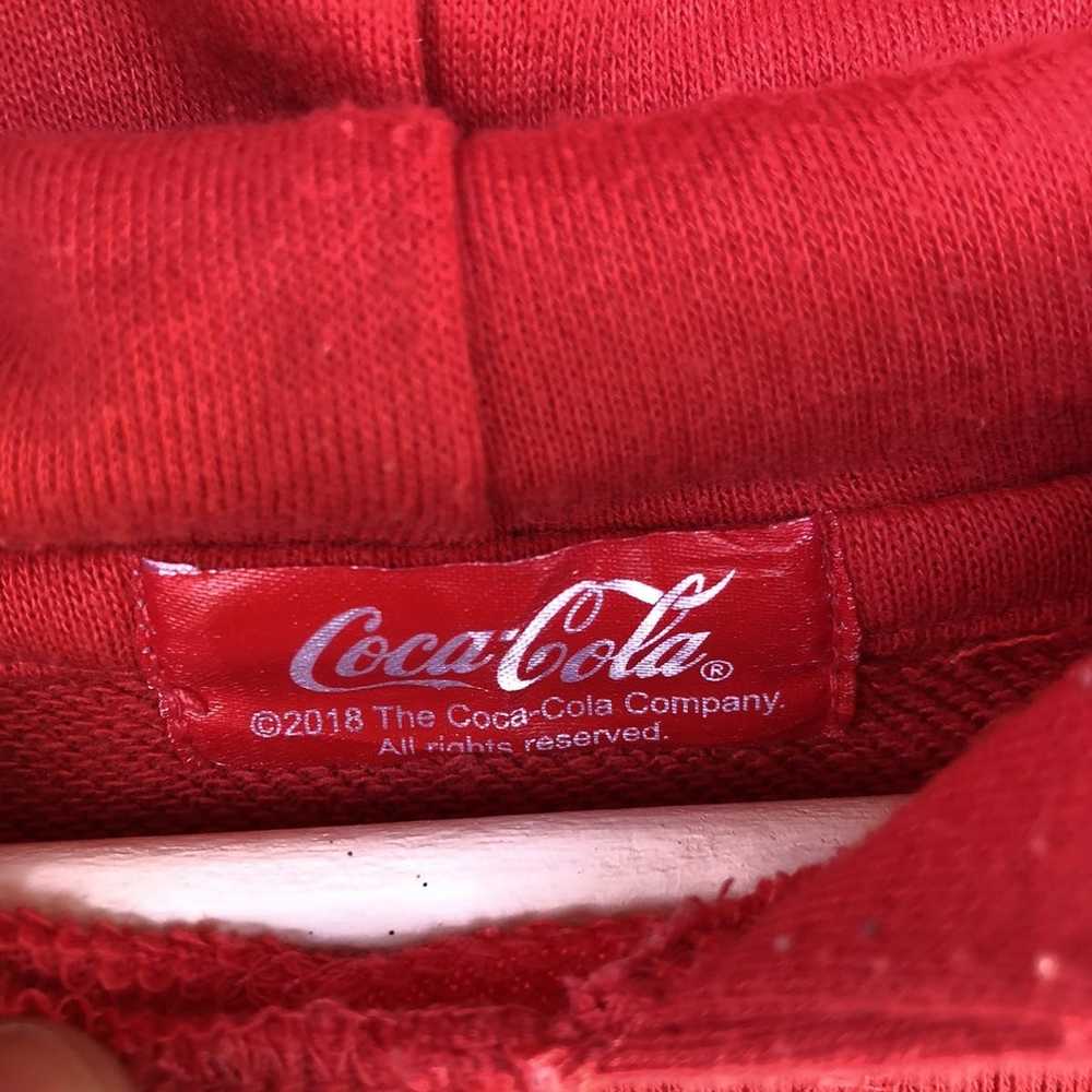 Coca Cola × Vintage Vintage Coca Cola Hoodie Bog … - image 6