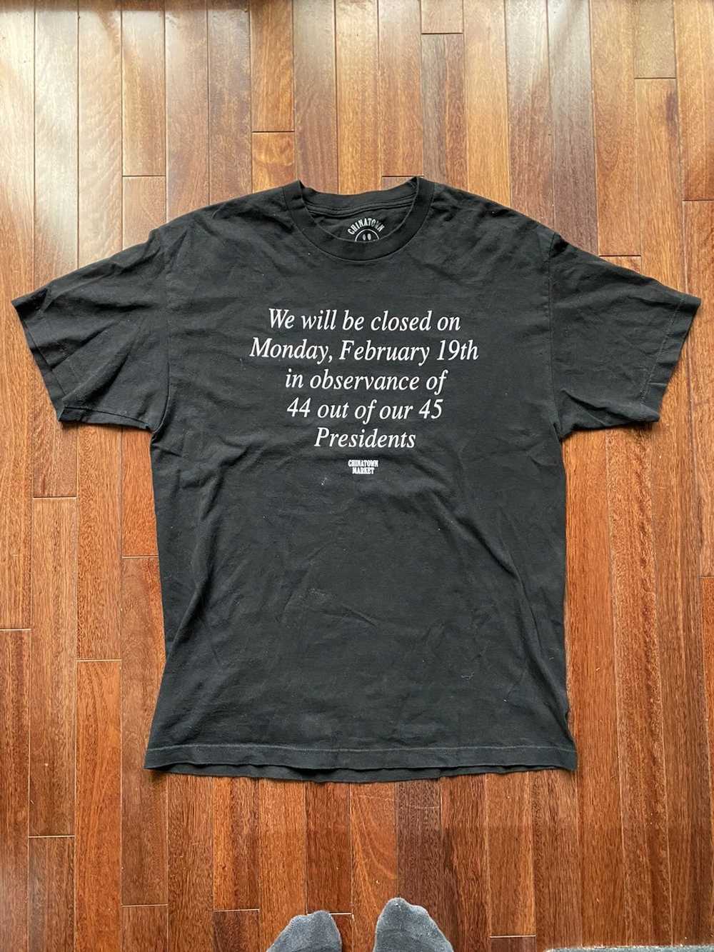 Market Chinatown Market - Presidents Day Tee - Bl… - image 1