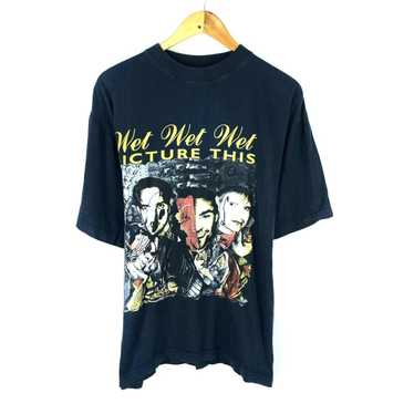 Band Tees × Streetwear × Vintage Vintage Wet Wet … - image 1