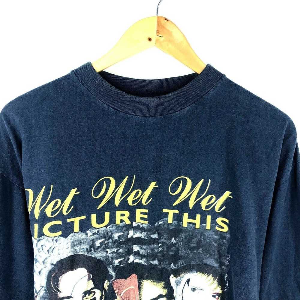 Band Tees × Streetwear × Vintage Vintage Wet Wet … - image 4