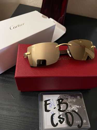 Beautiful used Cartier “ Lady Trinity “ sunglasses. Vintage electropla –  Iapello Arts & Antiques