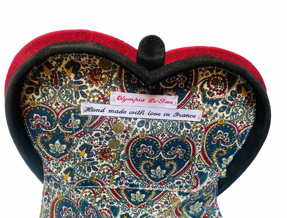 Olympia Le Tan Heart Shaped Embroidered Purse - image 4