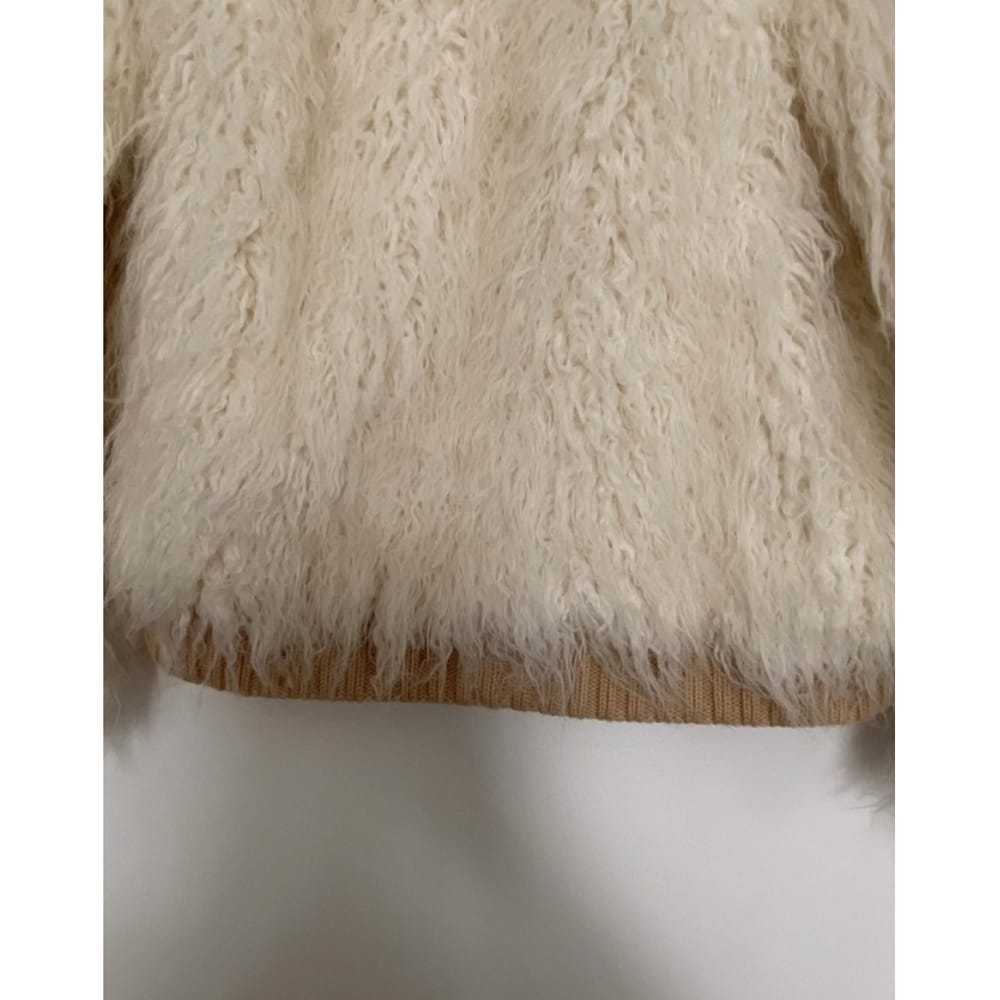 Maje Spring Summer 2021 faux fur biker jacket - image 6