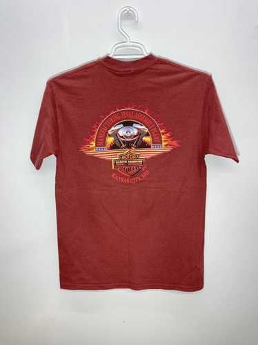 Harley Davidson × Vintage VTG Hatley davidson t-sh