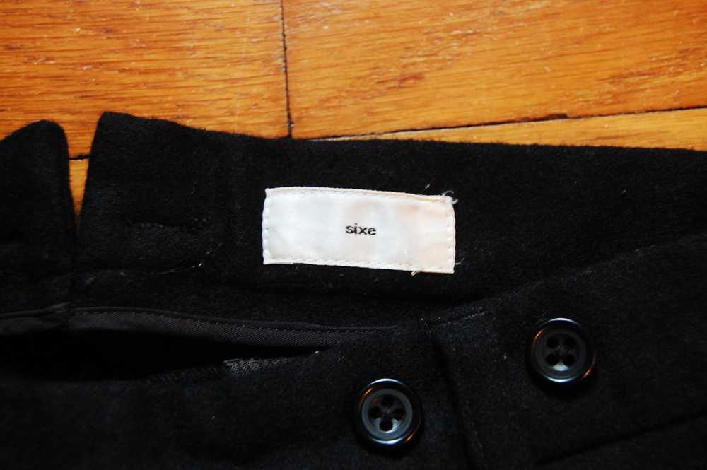 Designer × Japanese Brand × Sixe Sixe Wool Trouse… - image 2