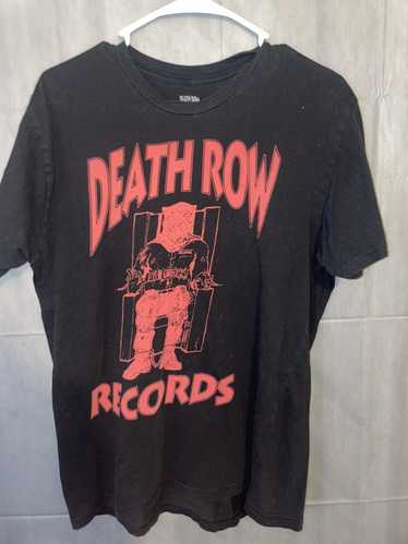Death Row Records Color Block Sweatshirt Yellow/Purple / M