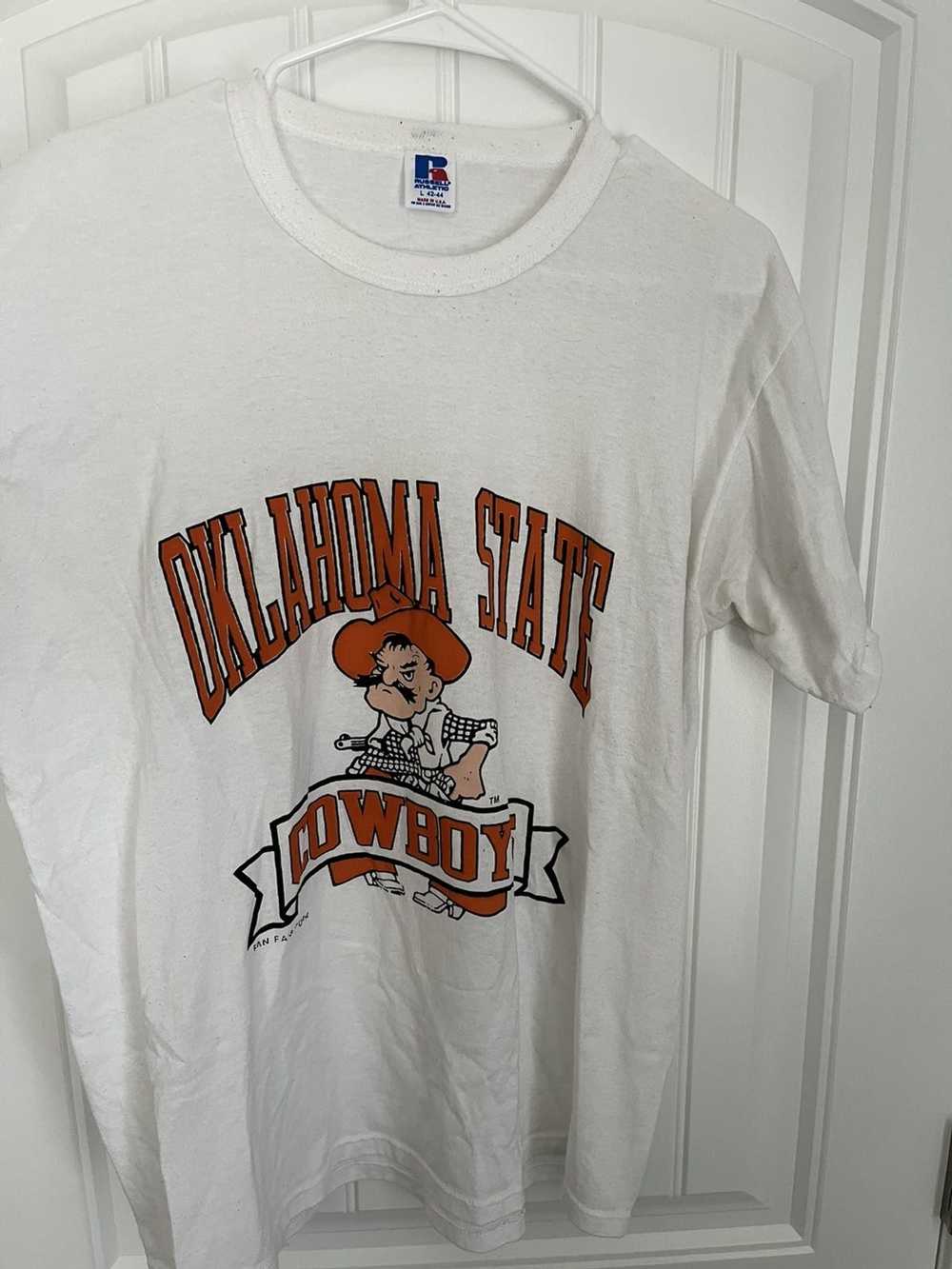 Russell Athletic Vintage Oklahoma State t shirt - image 1