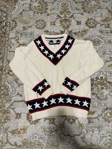 Vintage Vintage Patterned Knit Sweater