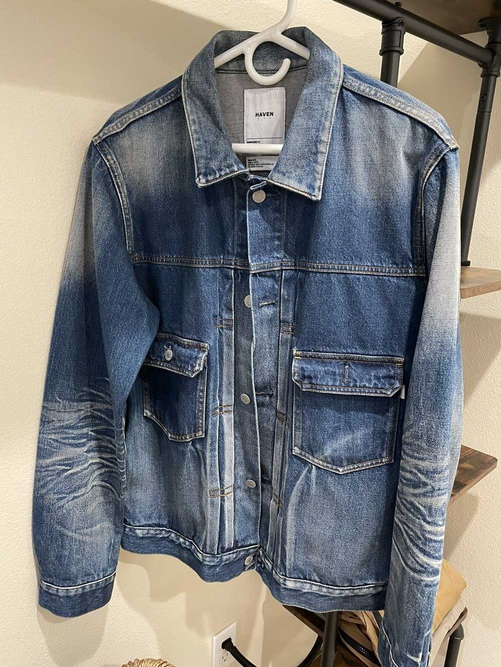 Haven Heavy Duty Japanese Denim Trucker Jacket - Gem