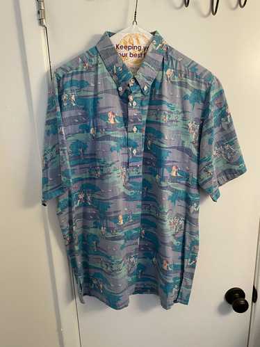 Hawaiian Shirt × Vintage Vintage 80s Kahala half … - image 1