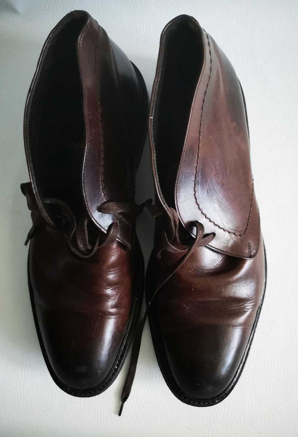 Vintage DAUCALS high quality leather men shoes bo… - image 2