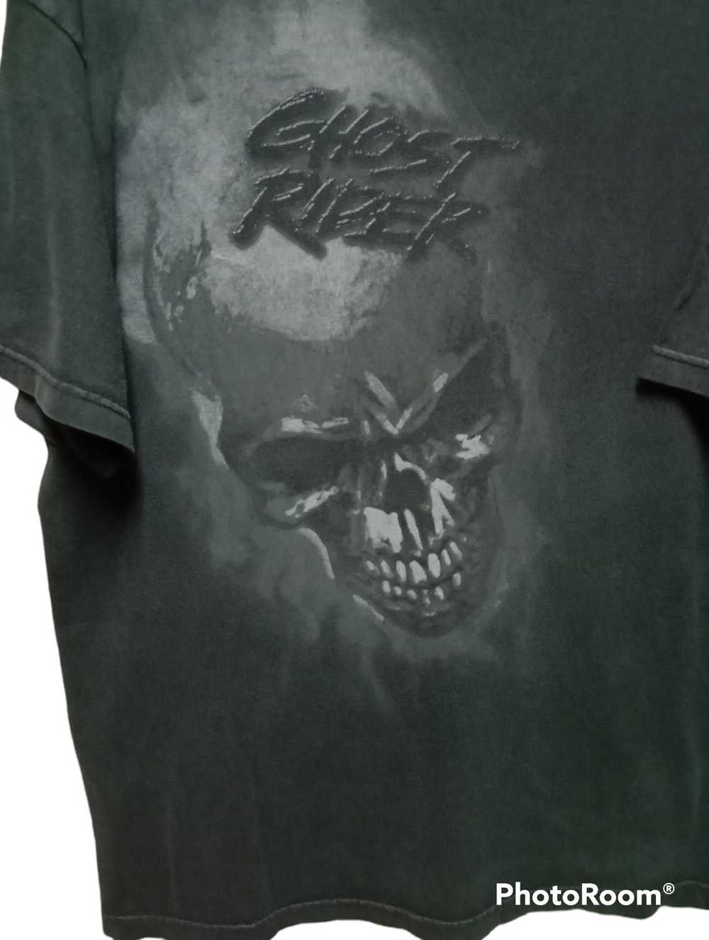 Vintage Vintage Ghost Rider Skull Mad Engine Men'… - image 5