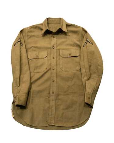 Vintage wool army shirt - Gem