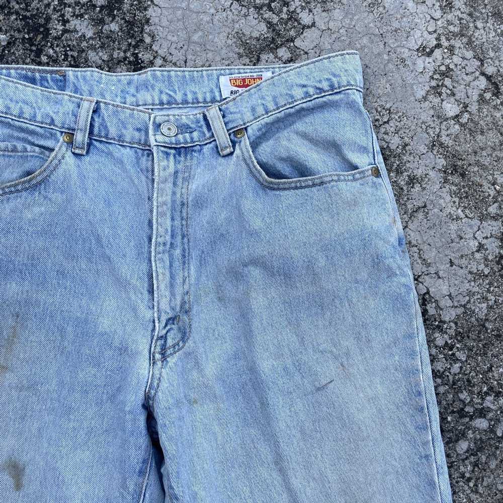 Big John × Distressed Denim Vintage Big John Dist… - image 2