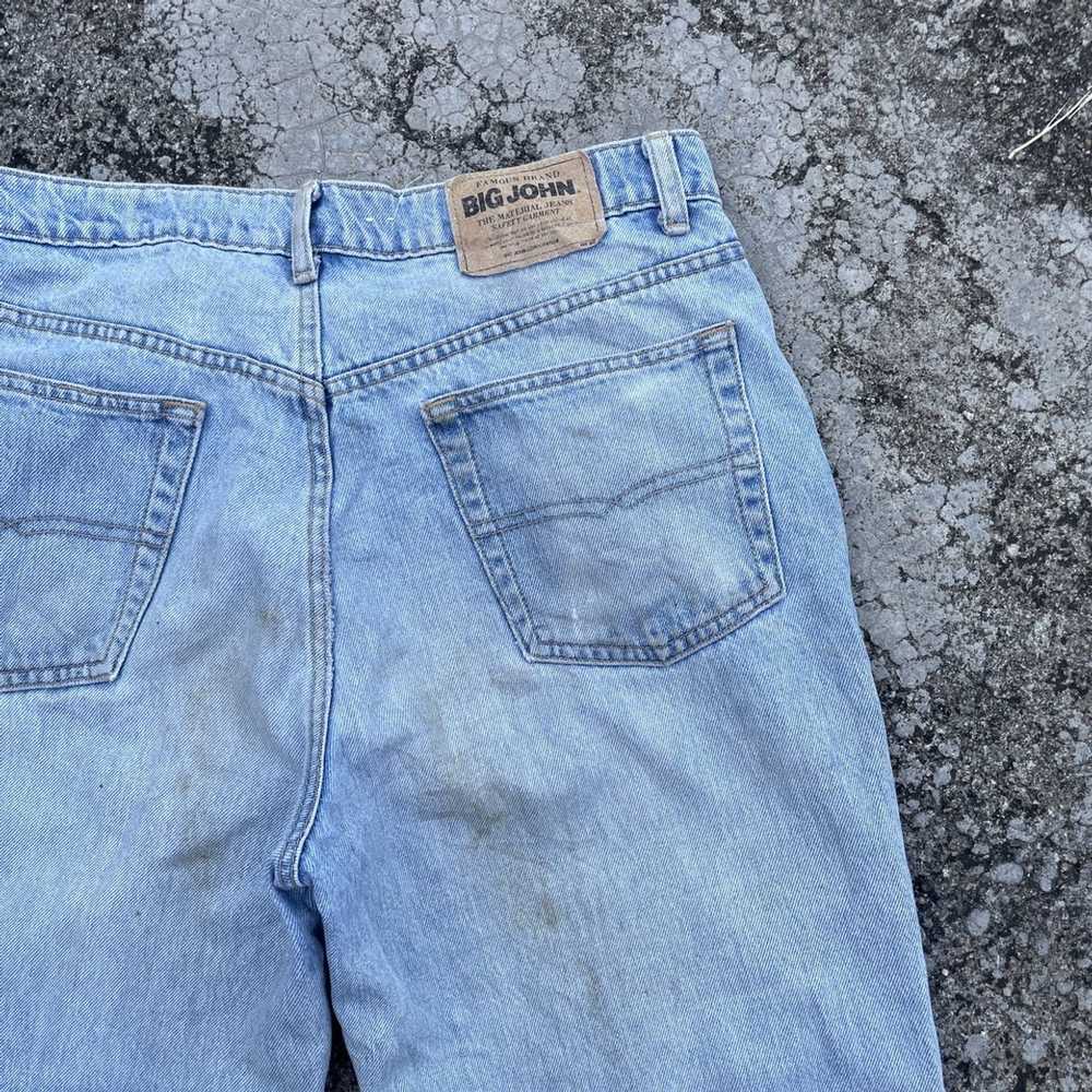 Big John × Distressed Denim Vintage Big John Dist… - image 9