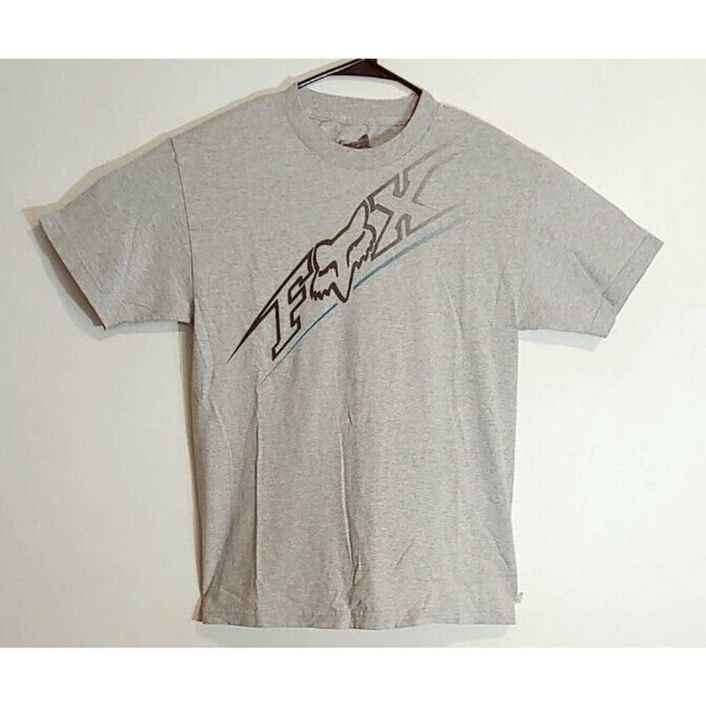 Fox Racing FOX RACING MENS LOGO T SHIRT GRAY SIZE… - image 2