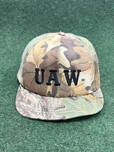 Camo × Made In Usa × Vintage 90s United Auto Work… - image 1