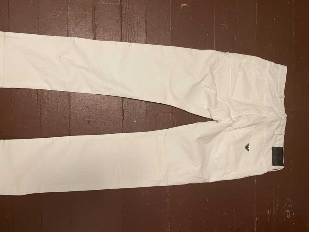 Giorgio Armani Armani White Pants J06 fitted - image 3