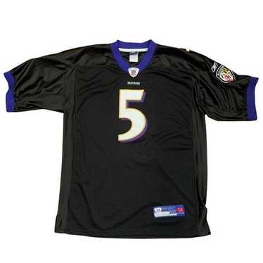 VTG Baltimore Ravens Ray Rice # 27 Sewn Embroidered Football Jersey NFL Men  52