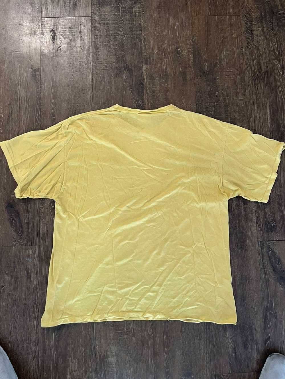 Nike × Vintage Basic Yellow Nike T-Shirt - image 2