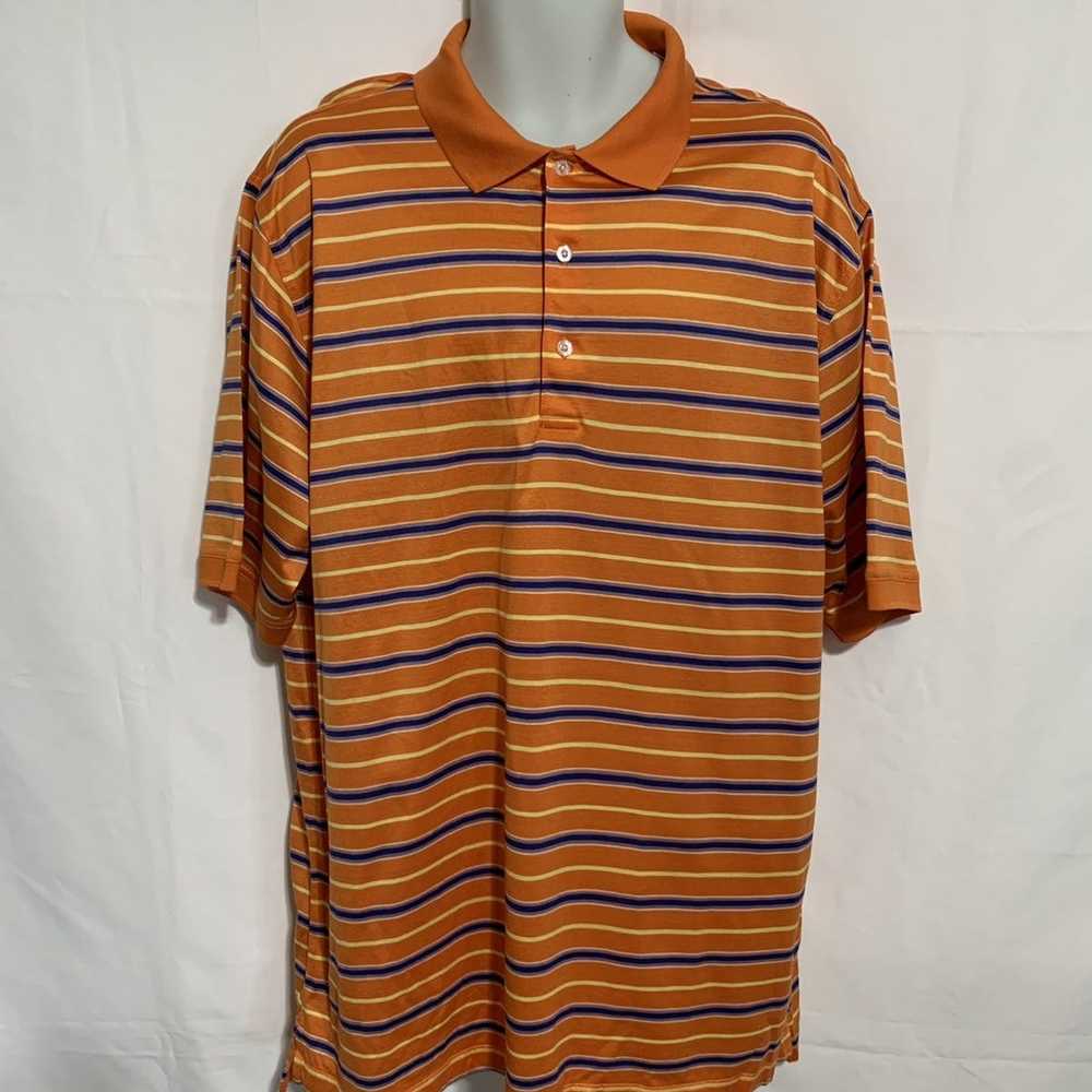 Bobby Jones Striped Polo Golf Shirt - image 1