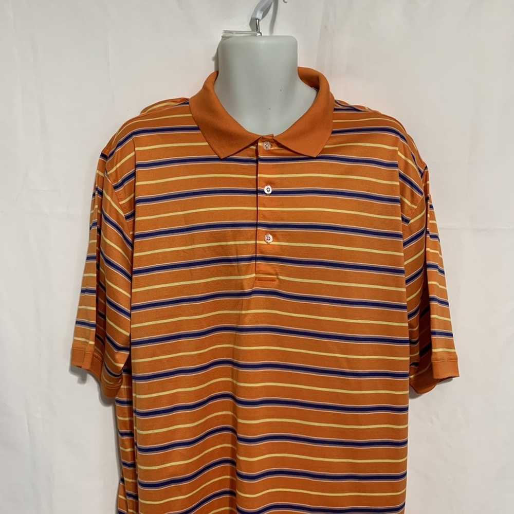 Bobby Jones Striped Polo Golf Shirt - image 2