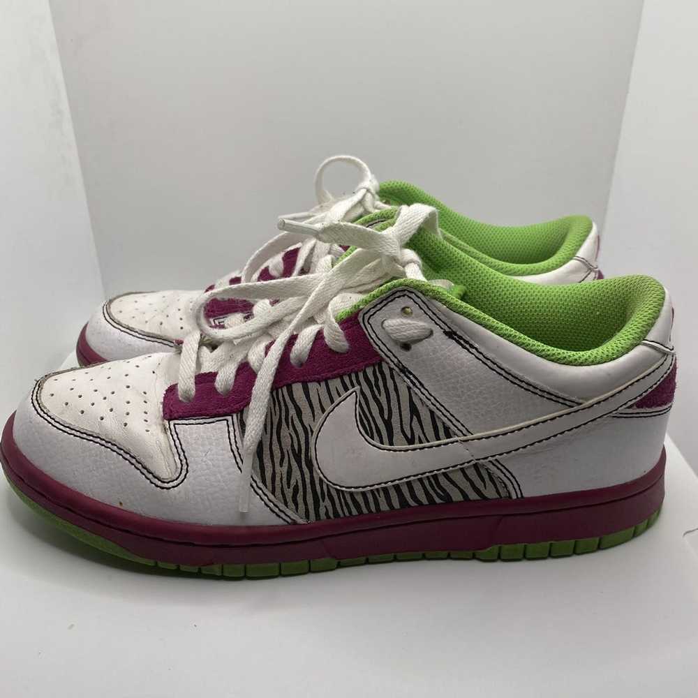 Nike RARE 2008 Nike Dunk Low 6.0 Women's Sz 8 Pin… - image 1