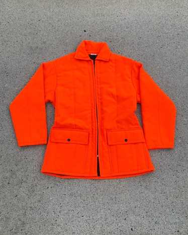 Vintage Vintage neon orange hunting jacket - image 1
