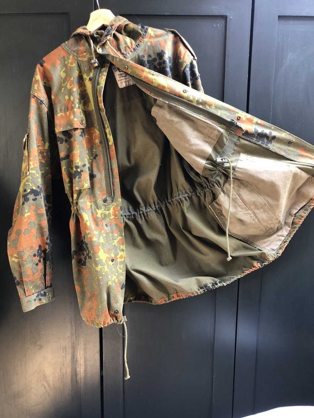 German × Military × Vintage Flektarn Camo Parka - image 3