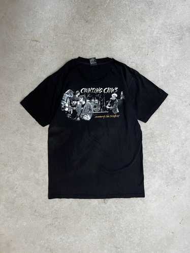 Band Tees × Vintage 1990s Black Counting Crows Rec