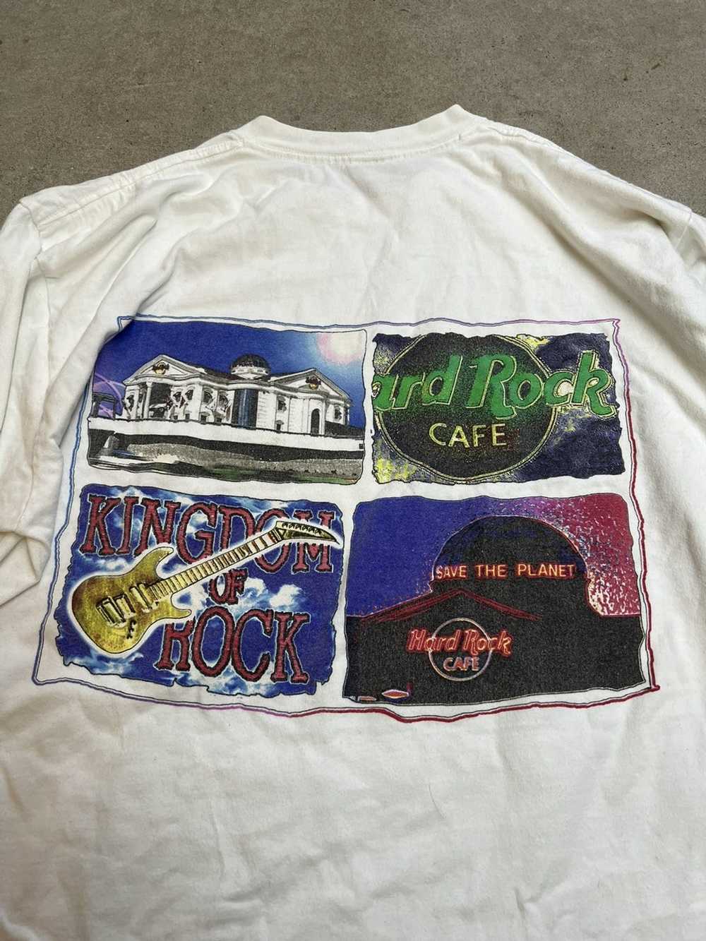 Vintage Vintage White Hard Rock Cafe Tee - image 5