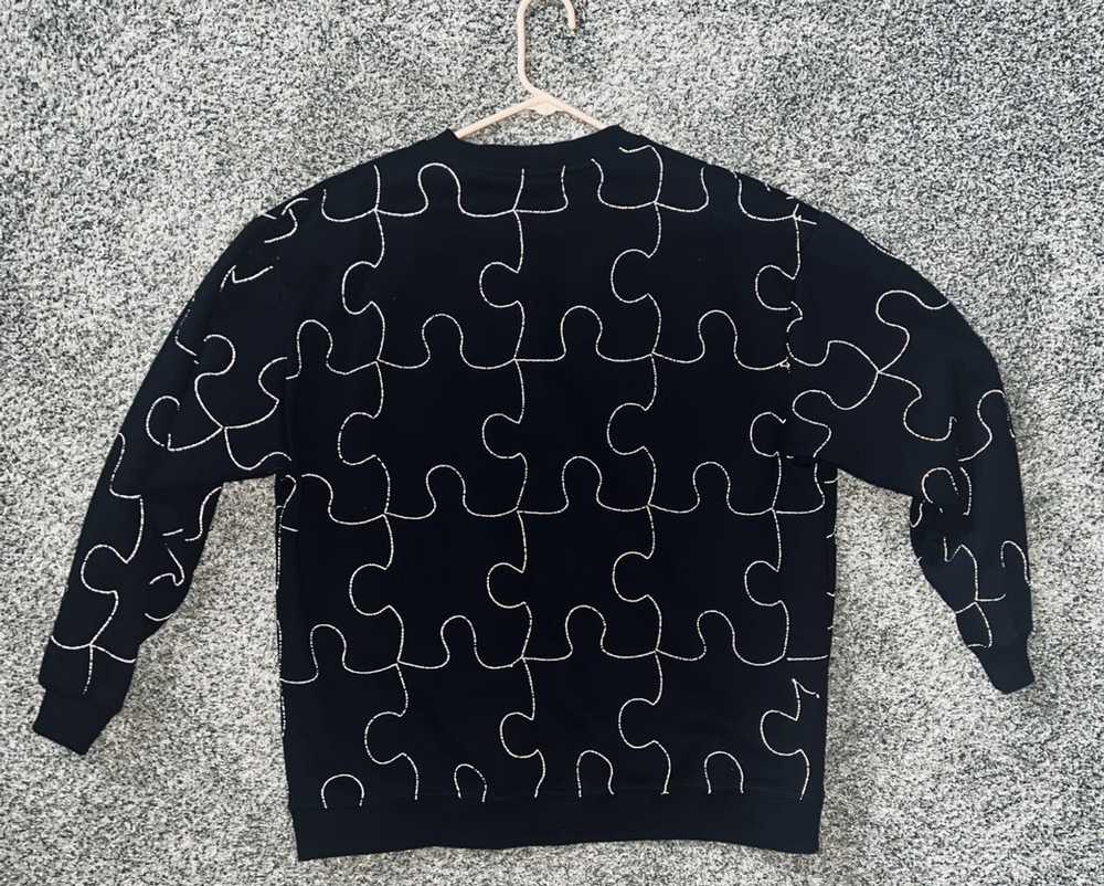 Pleasures Pleasures Pieces Reflective Crewneck - image 3