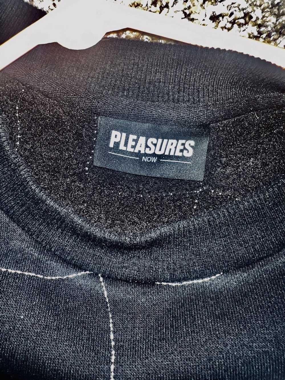 Pleasures Pleasures Pieces Reflective Crewneck - image 5