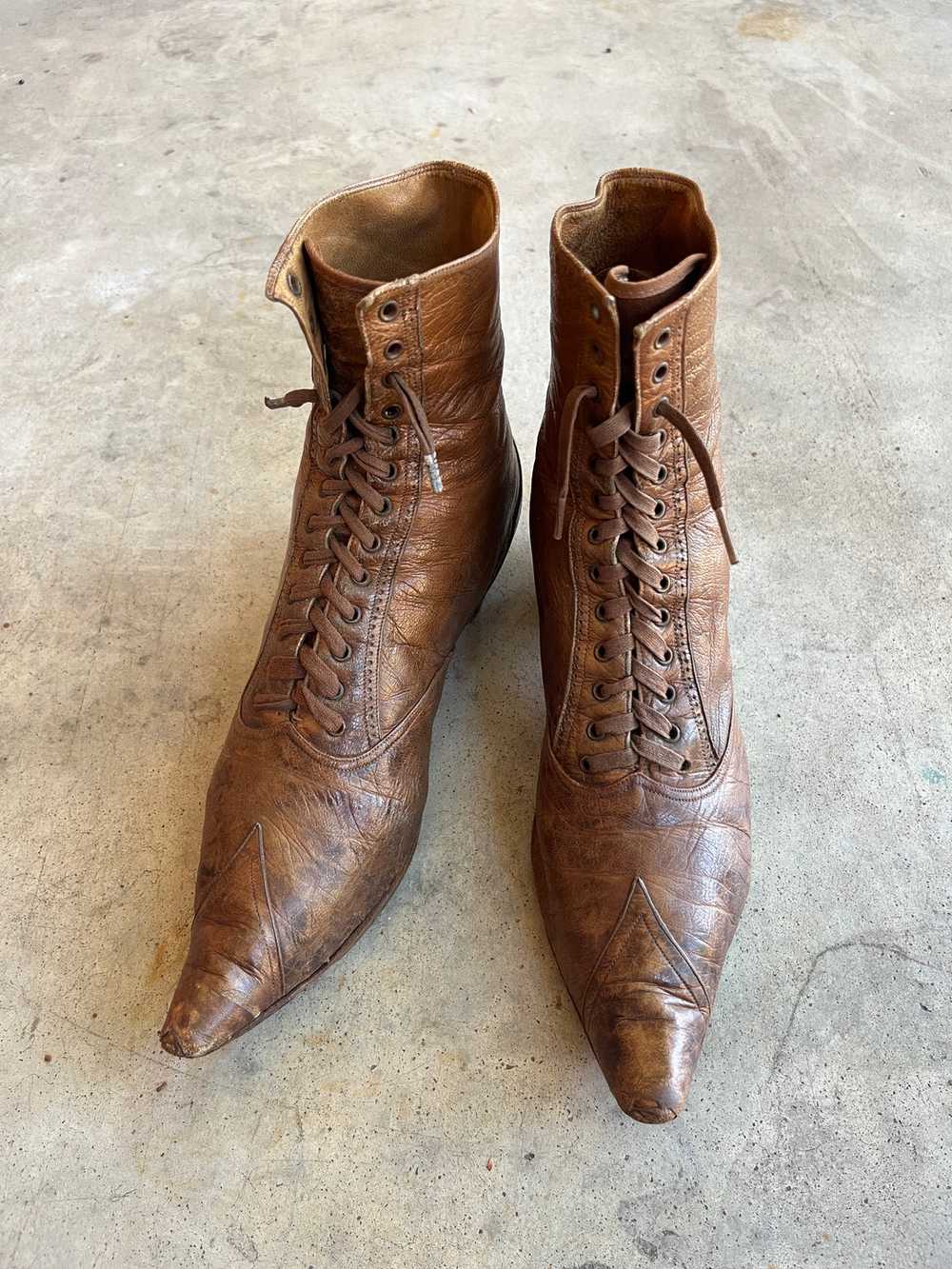 c. 1890s Boots w/ Provenance | Approx Sz 5 - image 5