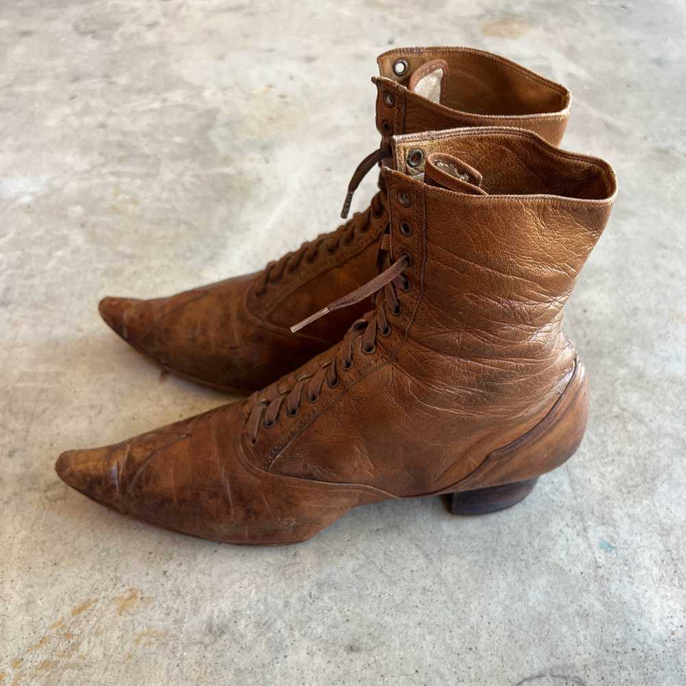 c. 1890s Boots w/ Provenance | Approx Sz 5 - image 7