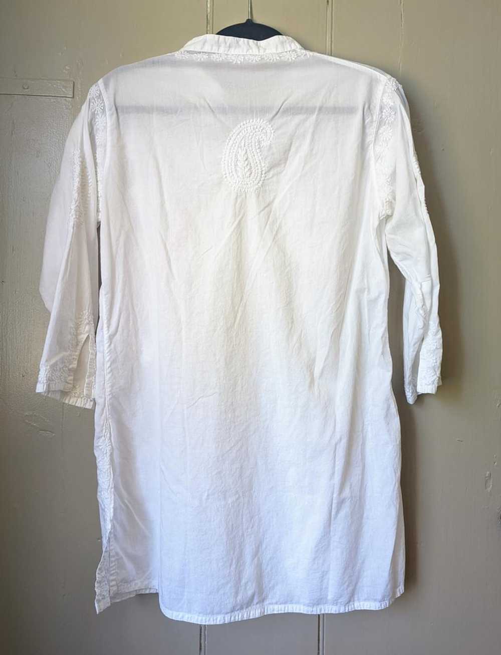 Random Vintage Handmade Cotton Tunic (Medium) - image 2