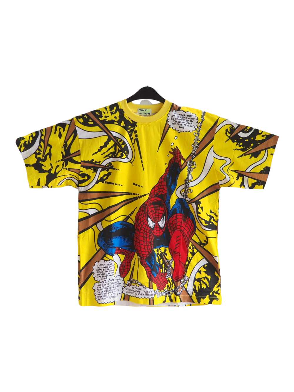 Mid 90s Tint & Ton Spiderman T-shirt - image 1