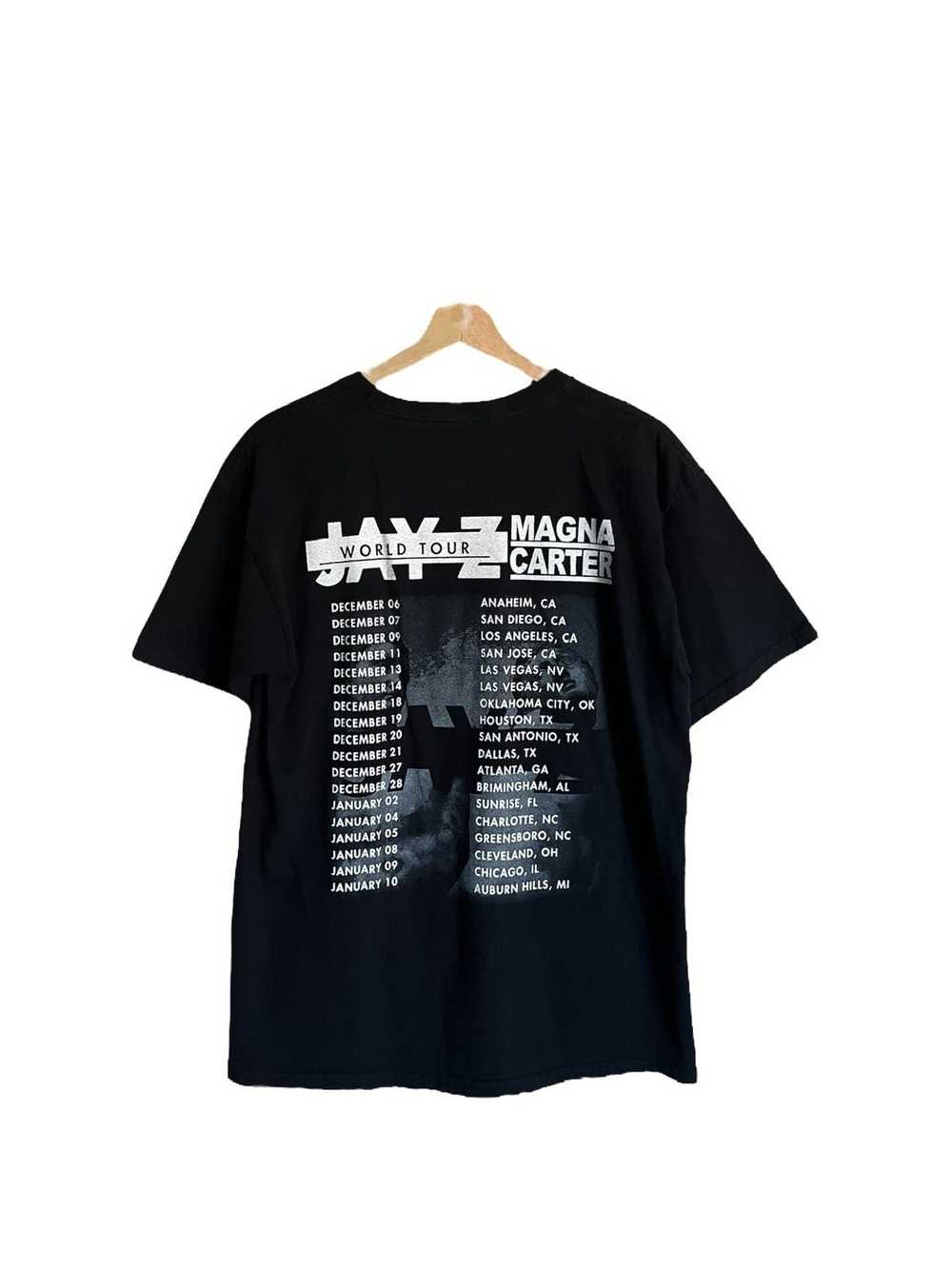 Vintage Jay-Z Magna Carter World Tour Vintage T-s… - image 2