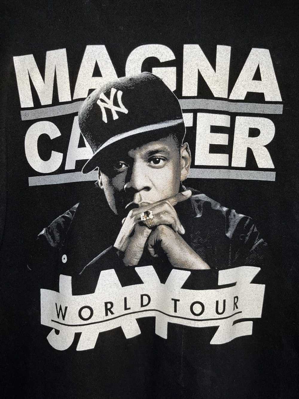 Vintage Jay-Z Magna Carter World Tour Vintage T-s… - image 3