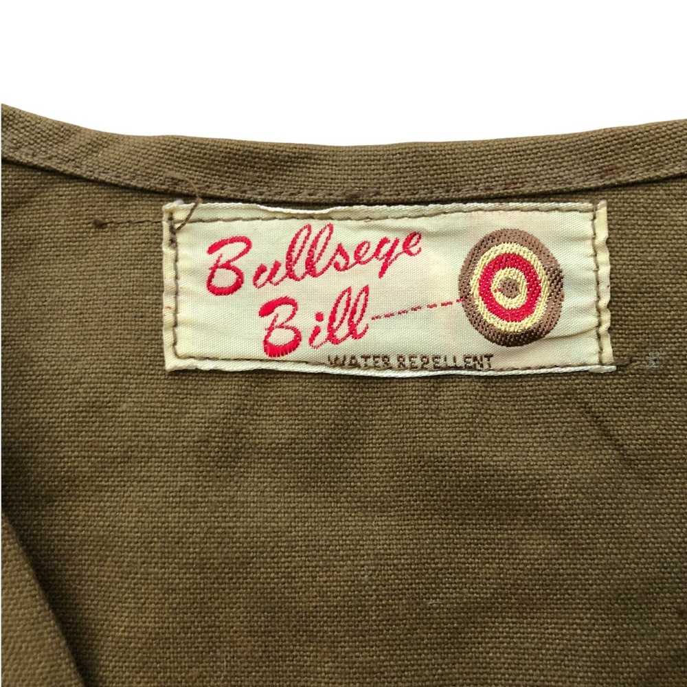 Vintage Bullseye Bill Vest 50s 60s Vintage Huntin… - image 2
