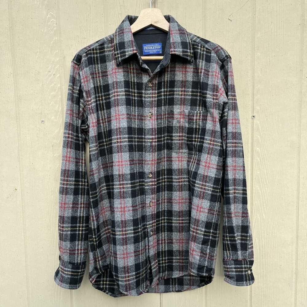 Pendleton Wool Fireside Flannel Button Up Shirt - image 1