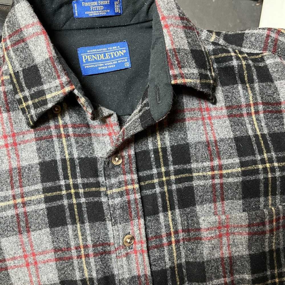 Pendleton Wool Fireside Flannel Button Up Shirt - image 3